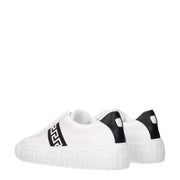 Versace White Leather Sneakers
