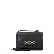 Michael Kors Black Leather Shoulder Bag