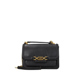 Michael Kors Black Leather Shoulder Bag