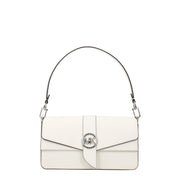 Michael Kors White Leather Handbag