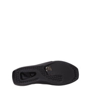 Alyx Black Leather Slippers