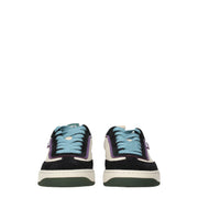 Kenzo Multicolor Leather Low Top Sneakers