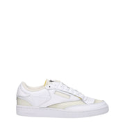 Maison Margiela White Fabric Low Top Sneakers