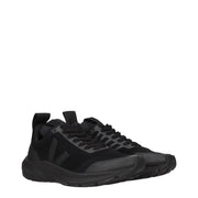 Veja Black Fabric Athletic Sneakers