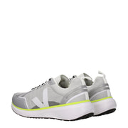 Veja Gray Fabric Athletic Sneakers