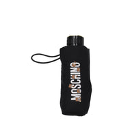 Moschino Black Polyester Umbrella