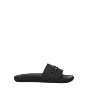 Lanvin Black Cotton Slippers