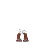 Amina Muaddi Transparent Pvc High Heel Pumps