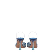 Aquazzura Transparent Pvc Stiletto Heel Sandals