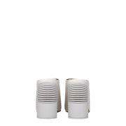 Off-White White Leather Platform Sandals