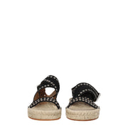 Isabel Marant Black Leather Flat Sandals
