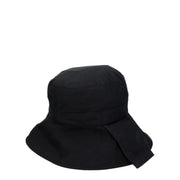 Jacquemus Black Cotton Bucket Hat