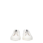 Givenchy White Leather Low Top Sneakers