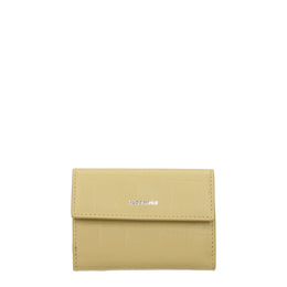 Jil Sander Yellow Leather Wallet