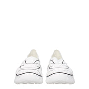 Givenchy White Fabric Low Top Sneakers