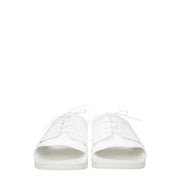 Maison Margiela White Cotton Slippers