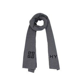 Givenchy Gray Wool Scarf