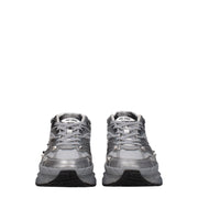Valentino Garavani Gray Fabric Athletic Sneakers