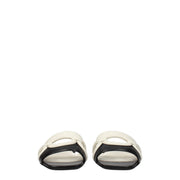 Valentino Garavani Black Leather Slippers