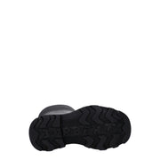 Burberry Black Cotton Rain Boots