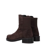 Stuart Weitzman Brown Leather Ankle Boots