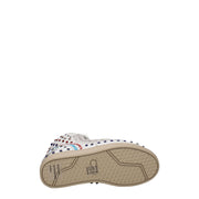 Mou White Leather Ankle Boots