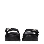 Givenchy Black Fabric Slippers
