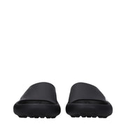 Ambush Black Cotton Slippers