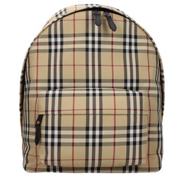 Burberry Beige Fabric Backpack