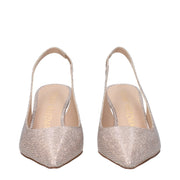 Stuart Weitzman Pink Fabric High Heel Pumps