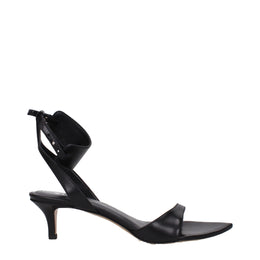 Isabel Marant Black Leather Sandals