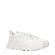 Jil Sander White Leather Sneakers