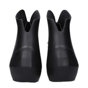 Givenchy Black Cotton Wedge Sandals