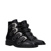 Givenchy Black Leather Ankle Boots
