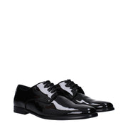 Dolce & Gabbana Black Leather Oxfords And Derbies