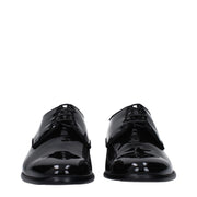 Dolce & Gabbana Black Leather Oxfords And Derbies
