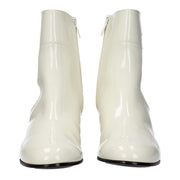 Celine Beige Leather Ankle Boots
