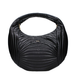 Salvatore Ferragamo Black Leather Handbag