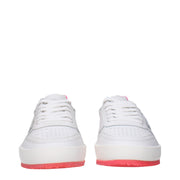 Philippe Model White Leather Sneakers