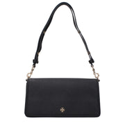 Tory Burch Black Leather Shoulder Bag