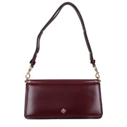 Tory Burch Red Leather Shoulder Bag