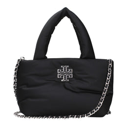 Tory Burch Black Fabric Handbag