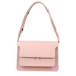 Marni Pink Leather Shoulder Bag