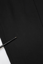 Dolce & Gabbana Black Cotton Single Breasted 2 Piece Suit