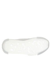 Dolce & Gabbana Silver Black Nylon NS1 Low Top Men Sneakers Shoes