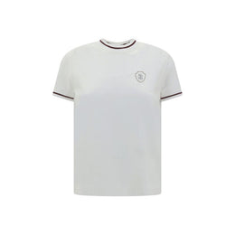 Brunello Cucinelli White Cotton T-Shirt