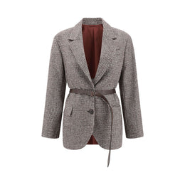 Brunello Cucinelli Brown Wool Blazer