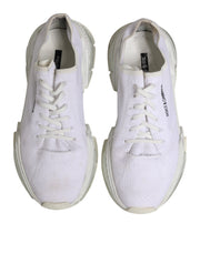 Dolce & Gabbana White Airmaster Low Top Men Sneakers Shoes