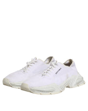 Dolce & Gabbana White Airmaster Low Top Men Sneakers Shoes