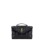 Saint Laurent Black Lamb Ovis Aries Aries Shoulder Bag